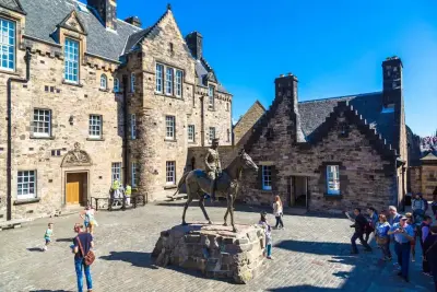 Visita al castillo de Edimburgo