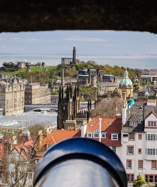 Views from Edinburgh Castle